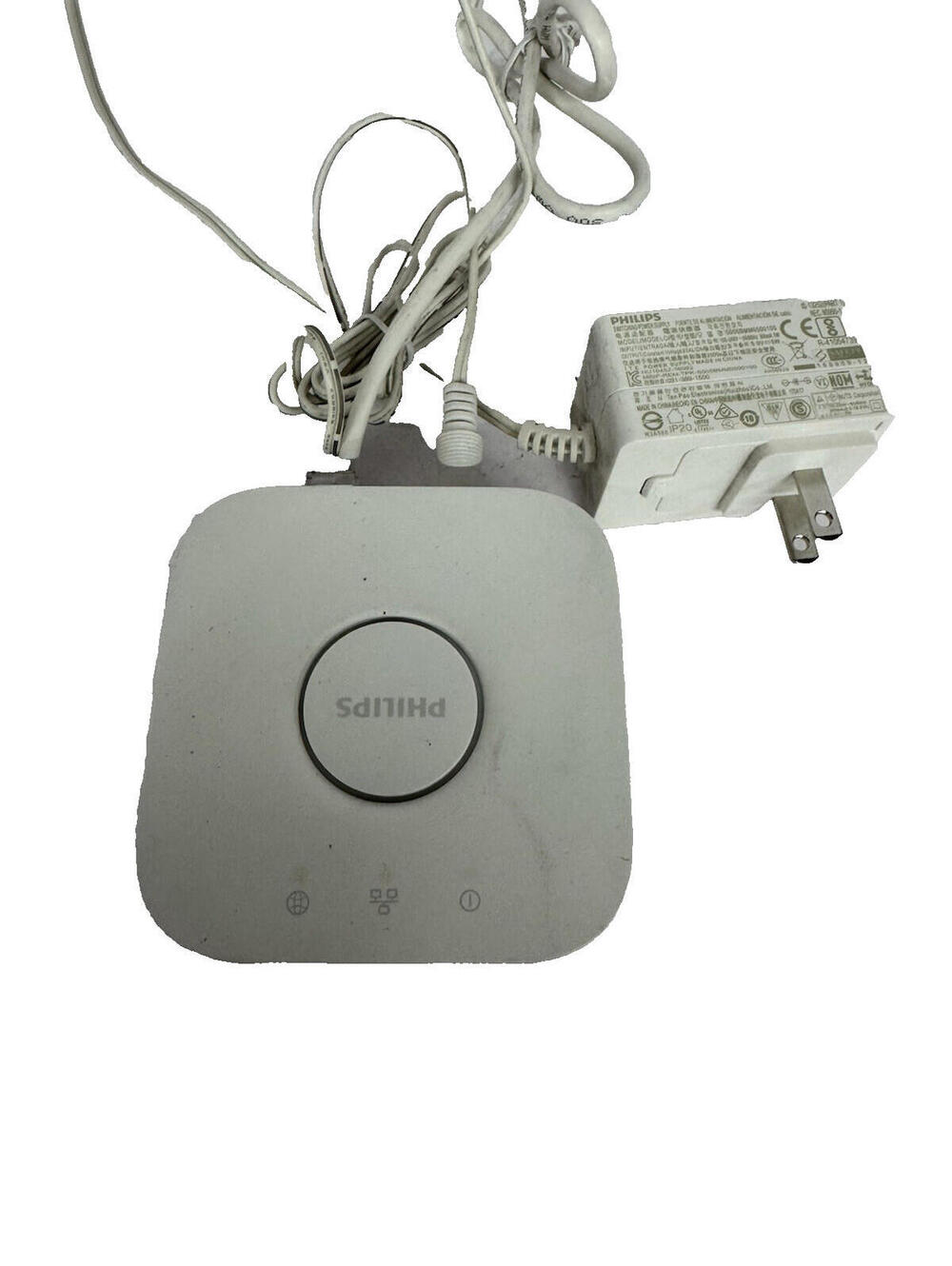 (RB) Philips Hue Bridge 2nd Gen Smart Home Lighting Hub 3241312018A Power Cord